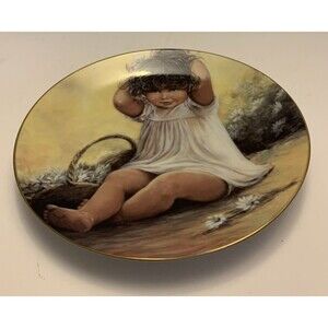 1982 Hackett American 'Playful Memories' Plate /4423/Jamie by Sue Etem/ Signed!